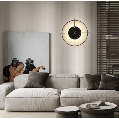 Настінний світильник Orologio 500 BK